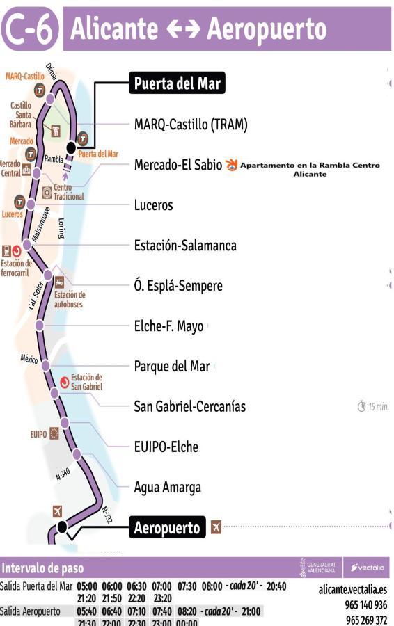 Apartamento En La Rambla Centro Alicante C Екстер'єр фото